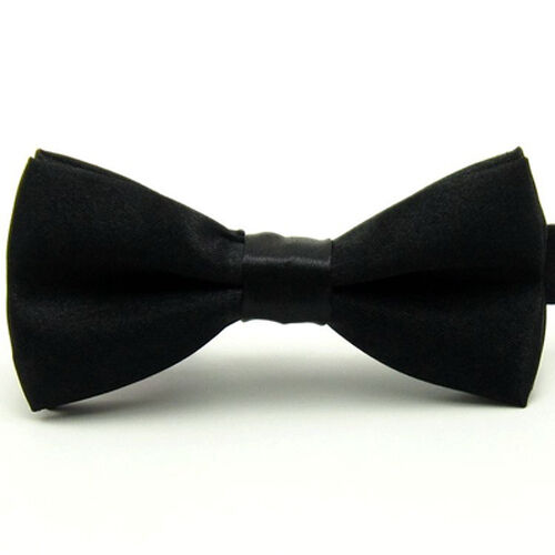Baby Boy Bowtie Kid Toddler Child Pre Tied Party Wedding Tuxedo Bow Tie Necktie - Picture 2 of 19