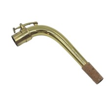 Cuello saxo barítono buen material piezas saxo 25,0 mm CUELLO