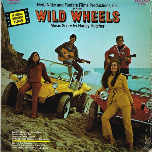 WILD WHEELS u.s. RCA LP_orig soundtrack PSYCHSPLOITATION mint - Bild 1 von 3