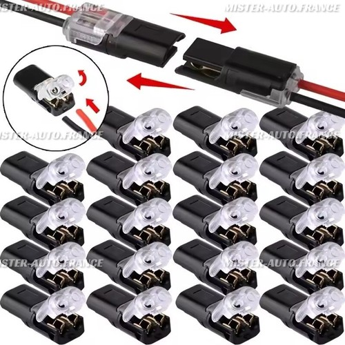 Car Electric Wire Connector Etc Cable Terminals Plug✅2 Pin 18-22AWG - Picture 7 of 26