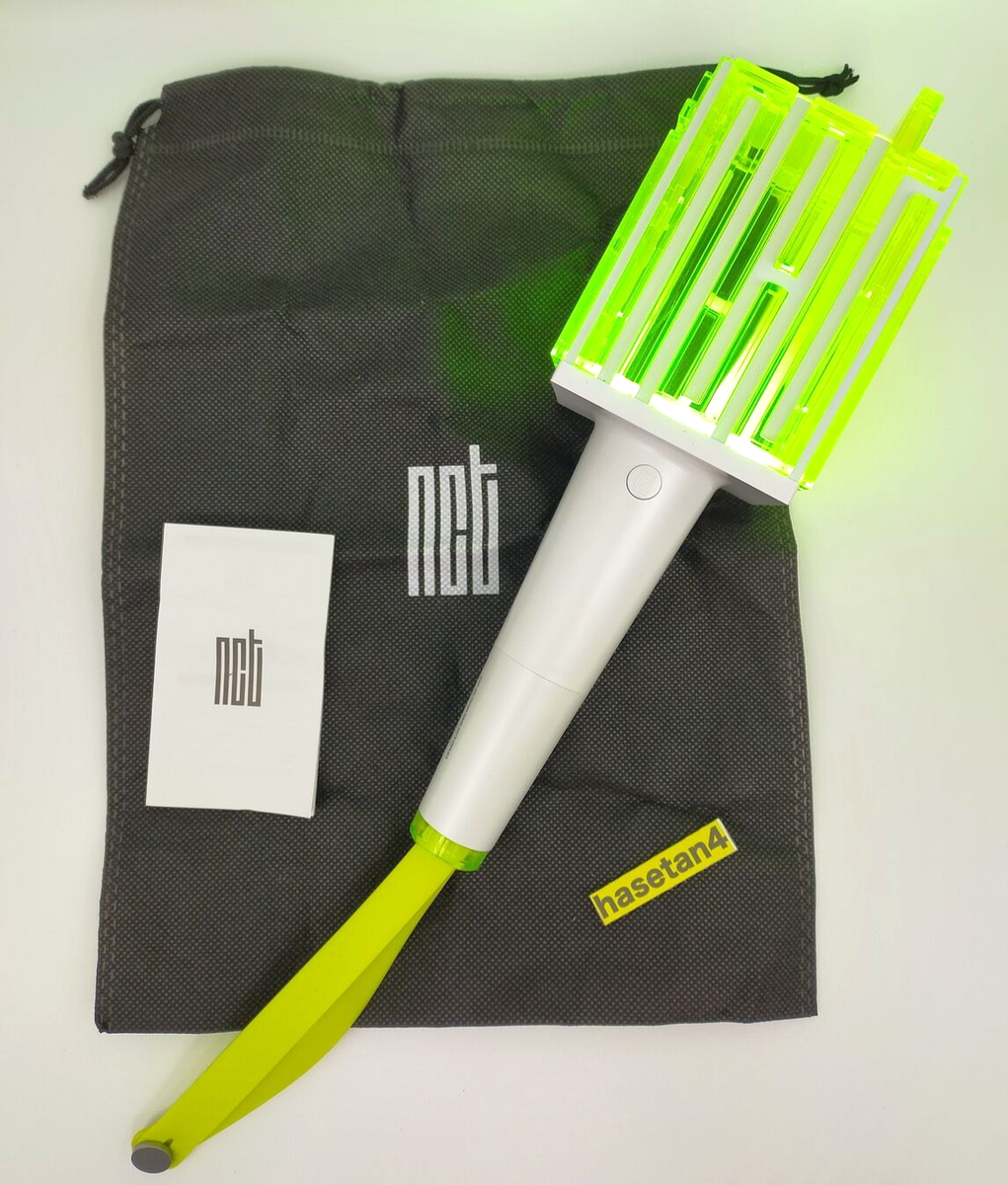 NCT 公式ペンライト　OFFICIAL FANLIGHT STICK Amazon.com: NCT Official Fanlight Light Stick Ver.2 with
