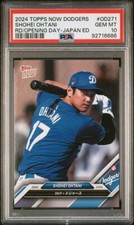 2024 Topps Now Road To Opening Day OD-271 Shohei Ohtani Japan Edition PSA 10 GEM