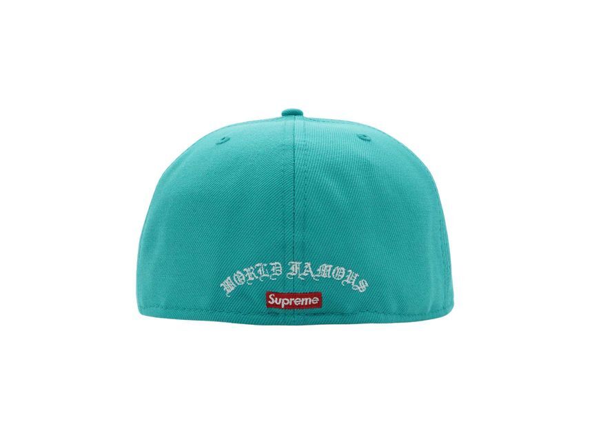 Supreme Gold Cross S Logo New Era Teal | eBay Supreme Gold Cross S Logo New Era Teal | eBay