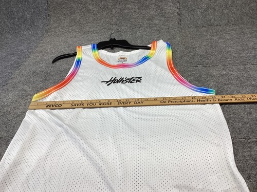 Hollister California Tank Top Mens Small Glsen x Pride Rainbow Sleeveless Shirt - Picture 6 of 9