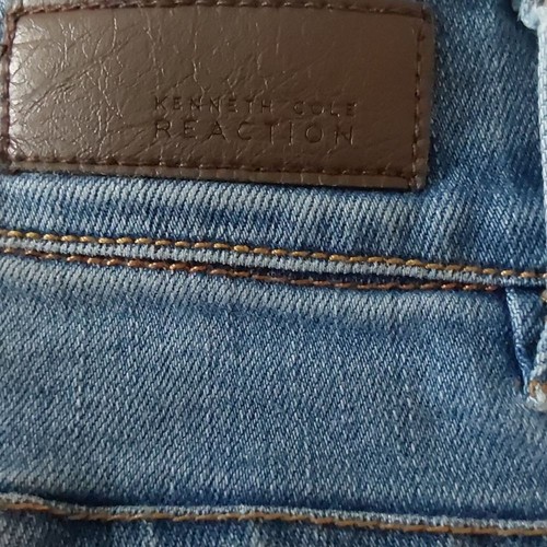 Kenneth Cole Reaction Distressed Skinny Denim Jeans Size 6 - Picture 2 of 8