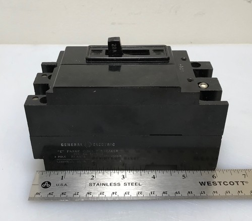 General Electric 2 Pole 20 AMP 240 Volt Circuit Breaker (Model # TE22020) - Picture 8 of 11