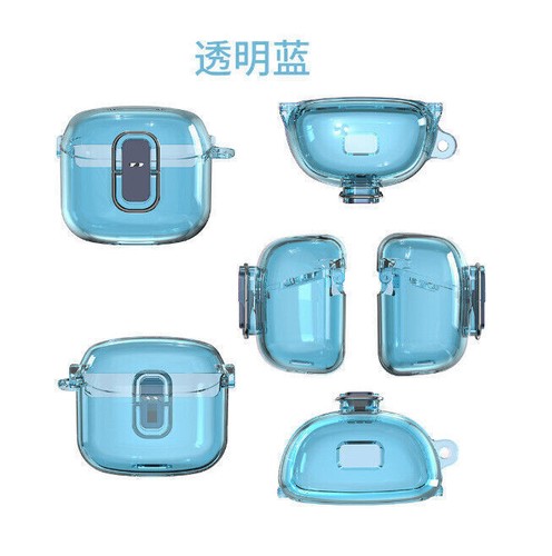 For JBL Tune Flex BT Earphone Protection Case PC Switch Dust Cover Storage Box - Picture 2 of 13