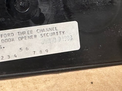 1988 Lincoln NOS Garage Door Opener Kit Accessory E8OY-19A335-A RARE! - Picture 11 of 12