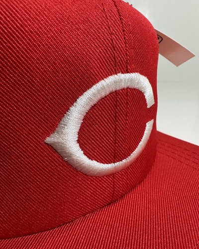Vintage 90s Cincinatti Reds Snapback Hat American Needle MLB Baseball *NOS* - Picture 6 of 10
