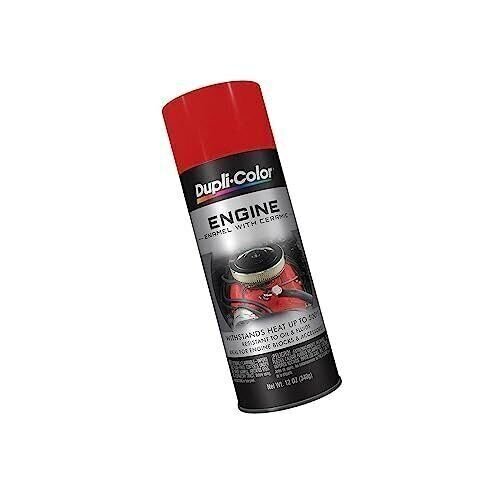 Dupli-Color DE1653 Engine Enamel Spray Paint with Ceramic - Red - 12 oz... - Picture 1 of 6