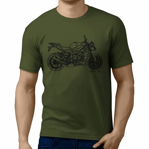 Camiseta para ventilador de motocicleta JL Illustration for a BMW S1000R 2017 - Imagen 4 de 24