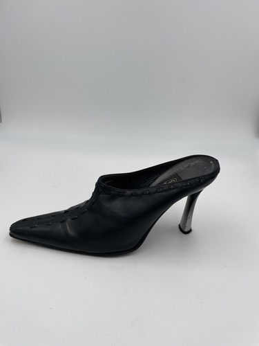 Zapatos de salón Griff Italia tacones de cuero negro talla 37 - Imagen 2 de 8