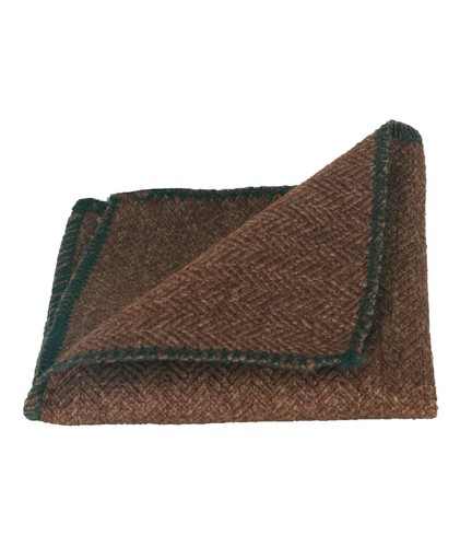 Mens Boys Herringbone Tweed Slim Tie and Pocket Square Handkerchief Hanky - Picture 21 of 62