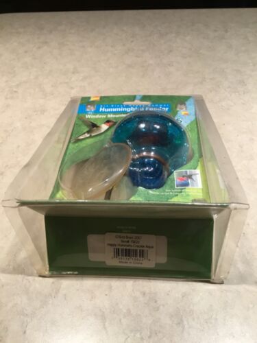 Alimentador para colibríes Bird Brain Glass 100 % vidrio ecológico reciclado - azul - Imagen 4 de 6