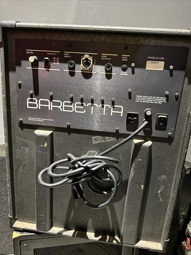 Barbetta 21377 Pro Amplifier Flat. Made In USA - Picture 1 of 4