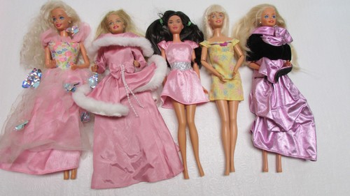 Lote de 5 muñecas Barbie vintage Mattel #7 - Imagen 1 de 9