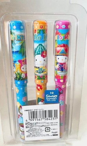 Used Hello Kitty Okinawa Limited Ballpoint Pen & Hidaji Mechanical Pencil 0.5mm - Picture 7 of 12