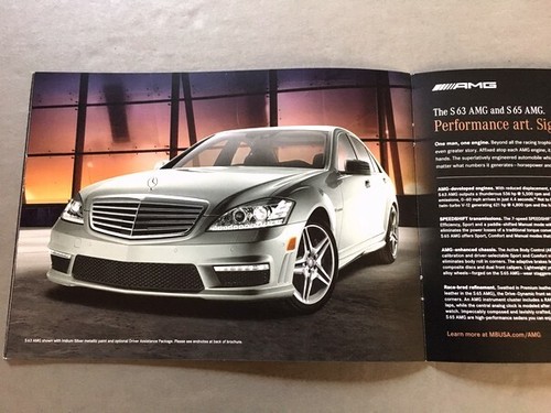 2011 Mercedes Benz S-Class S400 S550 S600 20-page Sales Brochure Catalog Hybrid - Picture 6 of 8