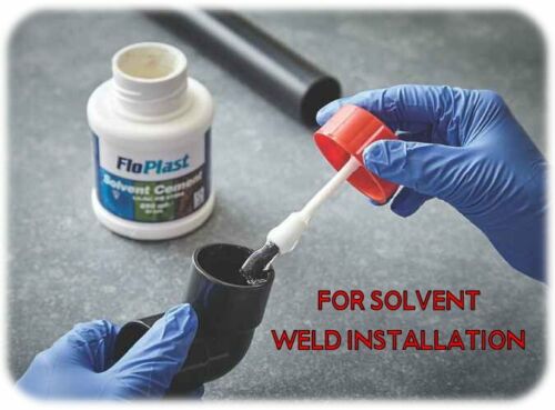 BOX OF 12 - Floplast Solvent Cement PVC Plumbers Waste Pipe Weld Glue - 250ml - Picture 4 of 4