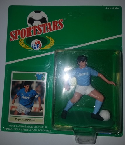 1989 RARE French Sportstars Starting Lineup Diego Maradona Soccer SLU Kenner