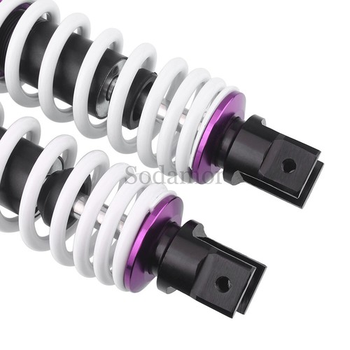 235mm 9.25" Rear Air Shocks Absorbers Suspensions U-Type For SUZUKI LETS VERDE - Picture 14 of 21