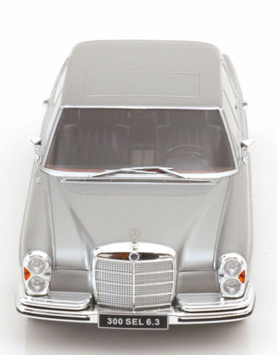 KK Scale 1:18 MERCEDES 300 SEL 6.3 W109 SILVER 1967-1972 Diecast - KKDC181213 - Picture 4 of 6