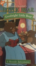 Little Bear: Goodnight Little Bear VHS 1998-TESTED-RARE VINTAGE-SHIPS N 24 HOURS