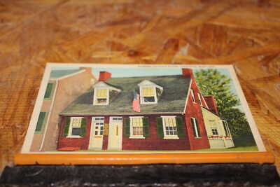 Postcard-X-Barbara Fritchie House, Frederick, Md.-White Border-Unposted