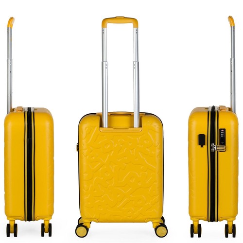 maleta de cabina trolley USB exterior cargadador telefono TSA de marca Lois - Imagen 16 de 18