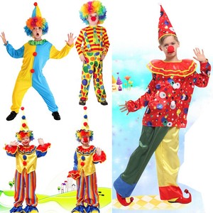 kids clown costume boys book week fancy dress halloween carnival