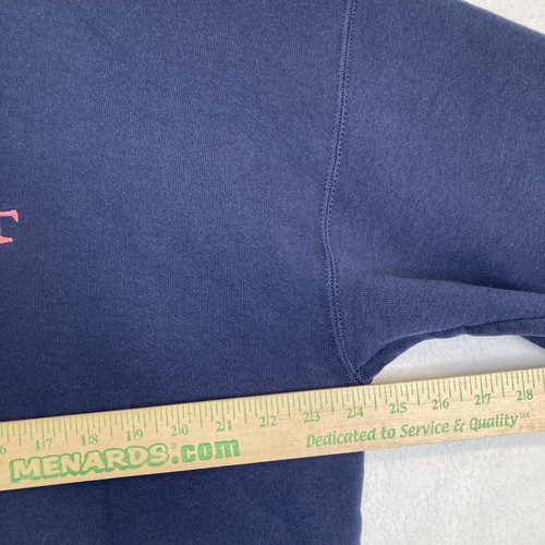 Vintage Nantucket Herren XL Soffe schwer Baumwolle rosa bestickt Sweatshirt USA - Bild 4 von 11