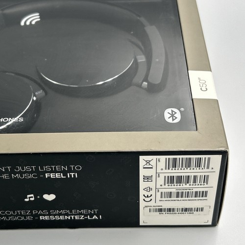 AKG Harman C50BT On-Ear Wireless Bluetooth Headphones - New Sealed - Picture 2 of 11