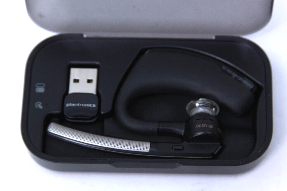 Plantronics VOYAGER LEGEND Bluetooth Headset W Dongle & Charging Case - Tested - Image 2 of 4