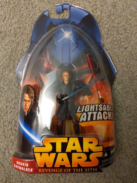Anakin Skywalker Lightsaber Attack STAR WARS Revenge of the Sith ROTS MOC #2