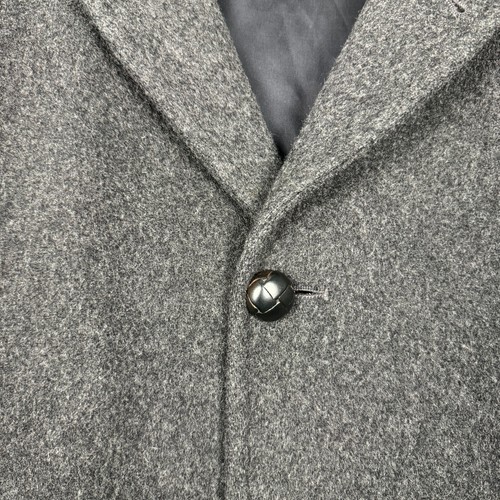 Vintage Nordstrom Mantel Herren Usa Made Overcoat 100% Pure Wool - Bild 11 von 15