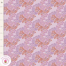 TILDA HOMETOWN 100472 Berrytangle Plum Quilt Fabric TONE FINNANGER