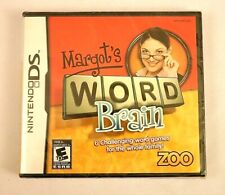 Margot's Word Brain (Nintendo DS, 2008) New Sealed Puzzle Game