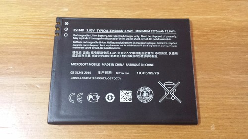 MICROSOFT LUMIA 950XL Original Battery BV-T4D 3340mAh Good Quality - Local - Picture 7 of 11