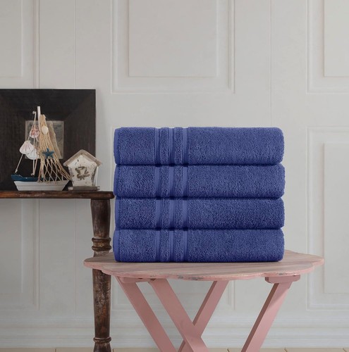 Paquete de 4 toallas 80X160 suaves y absorbentes, calidad premium perfectas para uso diario - Imagen 30 de 55
