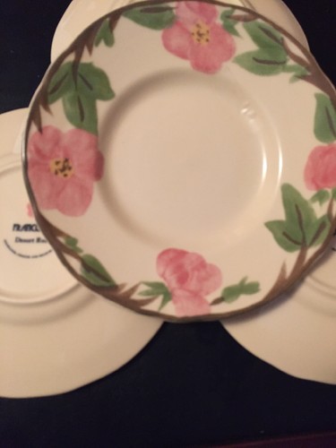 Franciscan Desert Rose Bread Butter Plates 4 - Picture 5 of 5