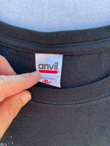 3D Metallica Club Shirt Adult Extra Large Black Anvil Tag Concert Mens - Picture 3 of 6