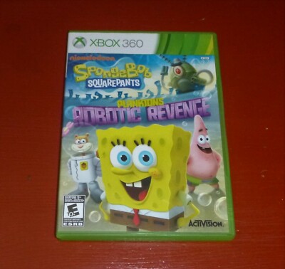 SpongeBob SquarePants Plankton's Robotic Revenge (Microsoft Xbox 360, 2013)