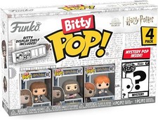 Funko Bitty POP Harry Potter - Hermione Granger, Rubeus Hagrid, Ron Weasley 