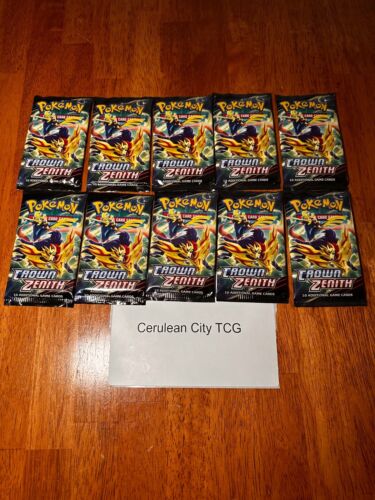 Pokemon - Crown Zenith Booster Pack Lot 10|20|36|50|100 - Factory Sealed - Bild 7 von 12