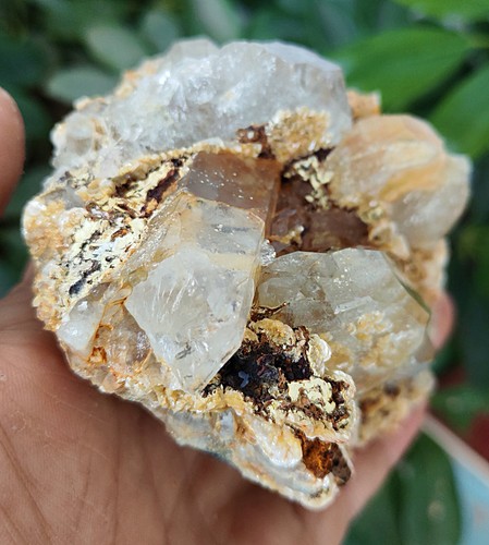 Muestra mineral de racimo de cristal de aguamarina natural y mica y esqueelita 455 g 1 - Imagen 16 de 20
