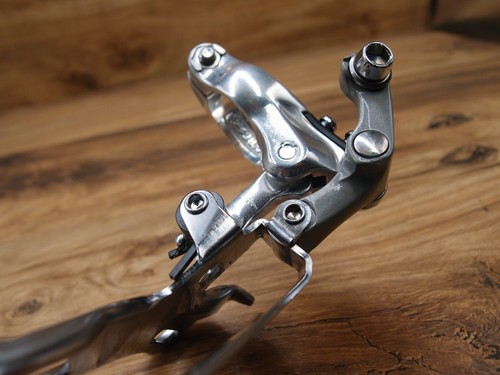 1992 front derailleur Shimano 400 CX FD-C400 28.6 mm bottom pull VIA Japan - Picture 11 of 12