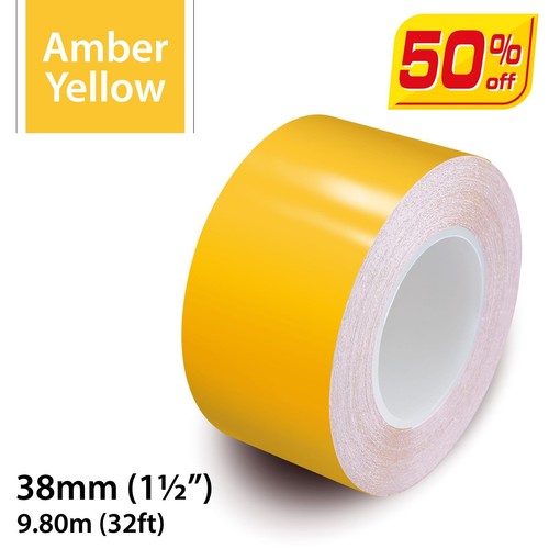 DARK YELLOW Roll Pin Stripe PinStriping Line Adhesive Tape Vinyl Car STICKER - Bild 22 von 27