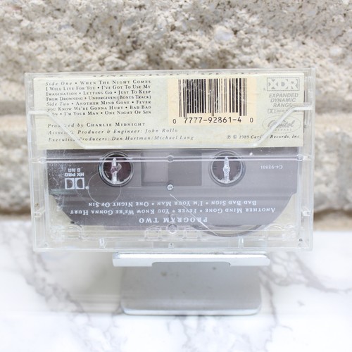 Joe Cocker One Night of Sin Cassette Album Tape Rock - Picture 2 of 3
