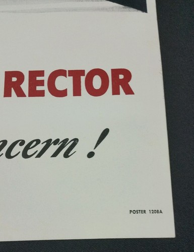 1945 Red Cross WWII Poster Know Field Director in camp overseas advertising sign - Picture 4 of 5