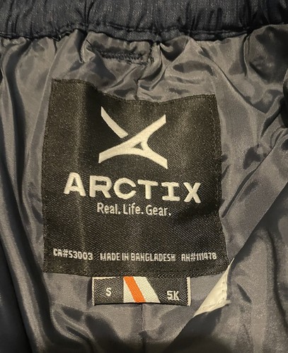NWT Arctix Kids Reinforced Snow Pants Snowboard Ski Blue Size Small 8 Girl Boy - Picture 5 of 5